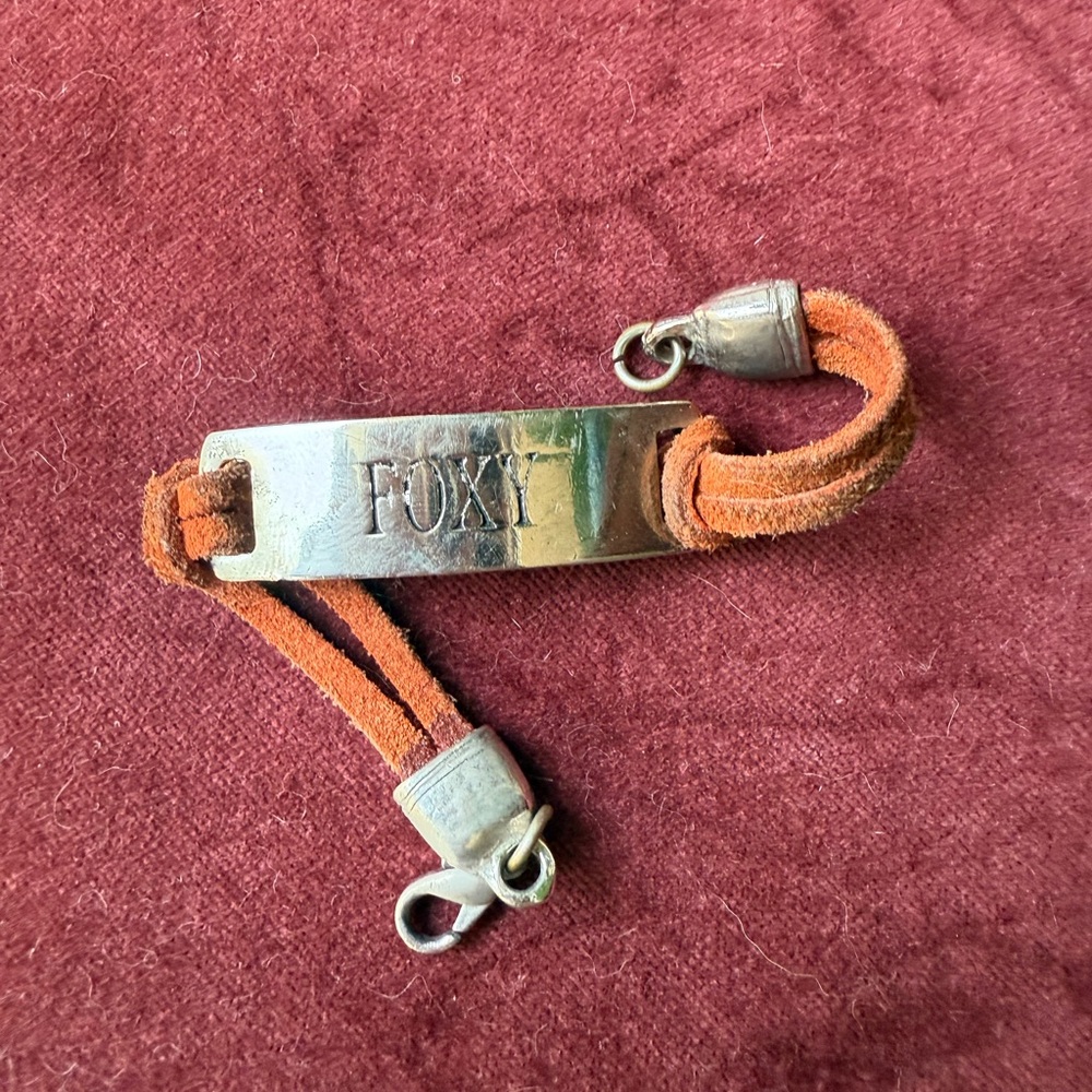 Arden B. Brown Leather “FOXY” Bracelet